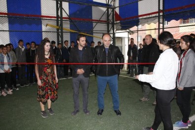 Beytüşşebap'ta Lise Öğrencilerinden Anlamlı Resim Sergisi