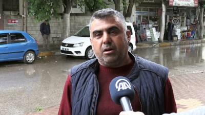 Evin Çatısına Yıldırım Düştü