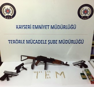Kayseri'de Kaleşnikof Operasyonu Açıklaması 3 Gözaltı