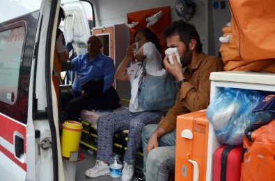 Milas'ta Yolcu Otobüsü Çöp Kamyonuna Çarptı Açıklaması 9 Yaralı