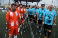 SAĞLıK VE SOSYAL HIZMET ÇALıŞANLARı SENDIKASı - Sağlık Sen Antalya'dan Engellilerle Ampute Maçı