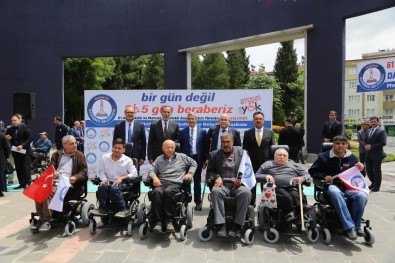 Şahinbey'de 61 Engelliye Akülü Ve Tekerlekli Sandalye Dağıtıldı