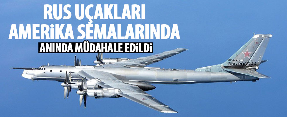 Rus uçakları Amerika semalarında