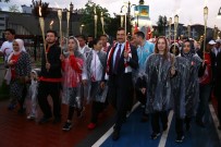 KEÇİÖREN BELEDİYESİ - Başkan Ak, Gençlik Haftasında Milli Sporcularla Yürüdü