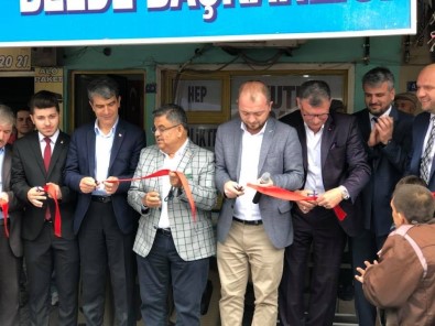 Vezirhan'a AK Parti Binası Ve SKM Bürosu Açıldı