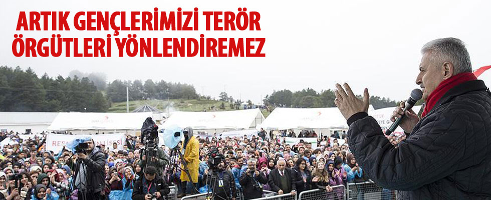 Yıldırım: Artık gençlerimizi terör örgütleri yönlendiremez