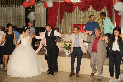 Başkan Pamuk, Hakkari Gazisinin Düğününde Halay Çekti
