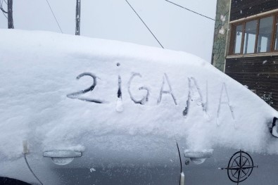 Gümüşhane'ye Mayıs Ayının Ortasında Kar Sürprizi