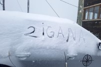 ZIGANA DAĞı - Gümüşhane'ye Mayıs Ayının Ortasında Kar Sürprizi