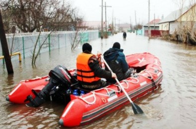 Rusya'da Sel Felaketi Açıklaması  289 Ev Sular Altında Kaldı