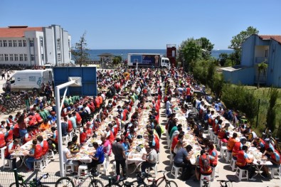 Bisikletçiler, Tekirdağ'da Buluştu