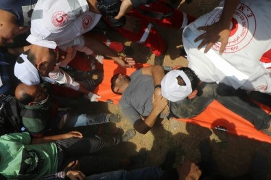 Gazze'nin İsrail Sınırında Ölü Sayısı 43'E Ulaştı