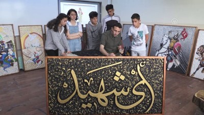 Geleneksel Resim Sanatları 'Strafor'da Hayat Buluyor