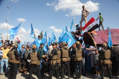 Kerkük'te Türkmenlerin Seçim Protestoları Devam Ediyor