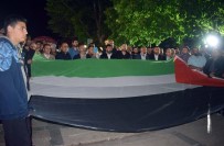 EYÜP SULTAN CAMİİ - Malatya'da İsrail Protesto  Edildi