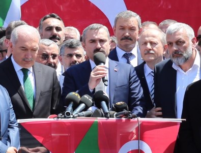 AK Parti İstanbul İl Başkanlığı, İsrail'in Filistinlilere Uyguladığı Zulmü Protesto Etti