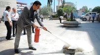 İTFAİYE ERİ - Büyükşehir Belediyesinde Yangın Tatbikatı