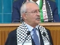 CHP GRUP TOPLANTISI - Kılıçdaroğlu Filistin atkısı takıp Trump'ı eleştirdi