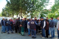 İŞ BIRAKMA - Malkara Belediyesi'nde İş Bırakma Eylemi
