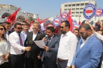 ANADOLU GENÇLIK DERNEĞI - Mersin'de İsrail Katliamı Protesto Edildi
