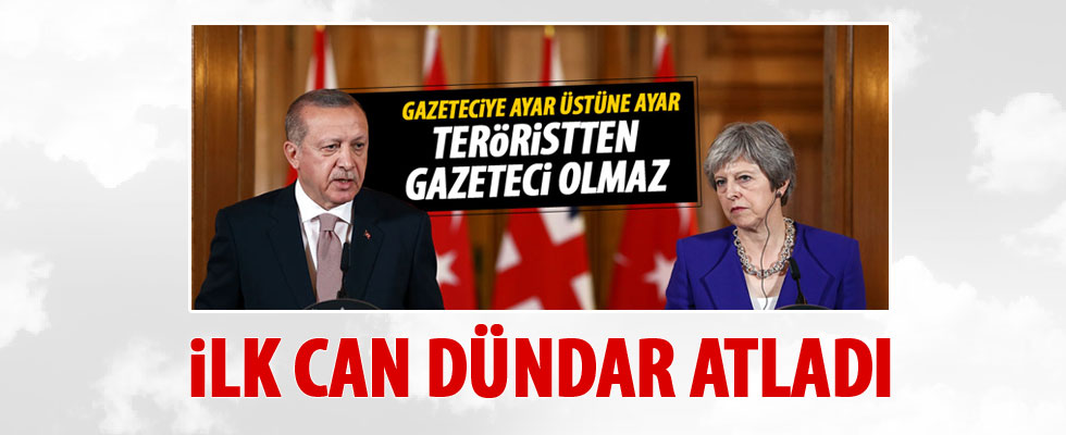 O cevaba ilk Can Dündar atladı