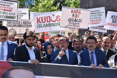 Trabzon'da ABD Ve İsrail'e Tepki