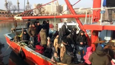 Antalya'da Batan Bottaki 50 Kaçak Göçmen Kurtarıldı