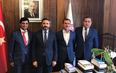 Başkan Aslan Başkan Vekili Aydın İle Bir Araya Geldi