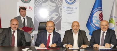 Büyükşehir Belediyesinde Toplu İş Sözleşmesi İmzalandı