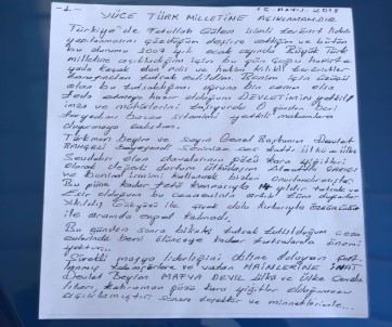 MHP Genel Başkanı'na Cezaevinden Mektup
