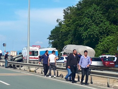 Rize'de Trafik Kazası Açıklaması 1 Ölü, 2 Yaralı