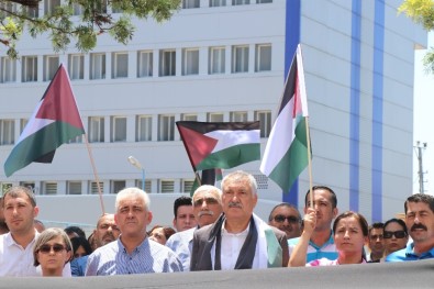 Seyhan Belediyesi Çalışanları İsrail Ve ABD'yi Protesto Etti