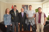 TAHSIN KURTBEYOĞLU - Sökeli Genç Güreşçiye Kispet Desteği