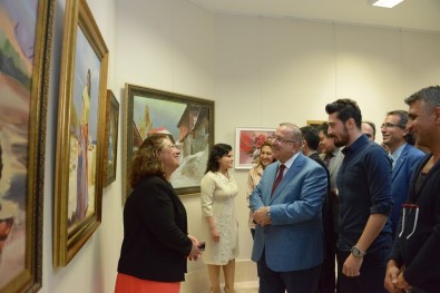 SÜ'de 'Selçuk Sanat Merkezi Resim Sergisi' Açıldı
