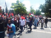 SIYAH ÇELENK - Ankara'da Binlerce Kişi İsrail Ve ABD'yi Protesto Etti