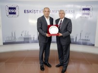 BEYIN FıRTıNASı - Eskişehir Sinerji Platformu'ndan ESO Başkanı Kesikbaş'a Ziyaret