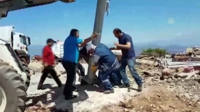 Şehitler Tepesi Bayraklarla Donatıldı