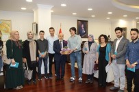 ZÜLKIF DAĞLı - Yunanistan Ve Romanya'ya Giden Hareketli Çocuklar Vali Dağlı Ziyaret Etti
