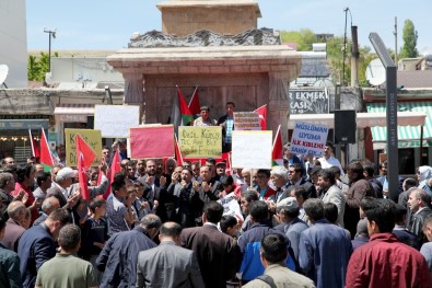 Ahlat'ta 'Kudüs' Protestosu
