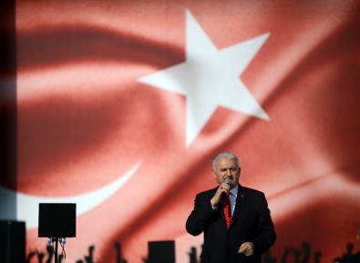 Başbakan Yıldırım Açıklaması 'Amerika Başkanı Binlerce Filistinlinin Kurşunlanmasını Adeta Keyifle Temaşa Etmiştir'