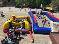 BİLEK GÜREŞİ - Çocuklar Eğlenerek Spor Yapıyor