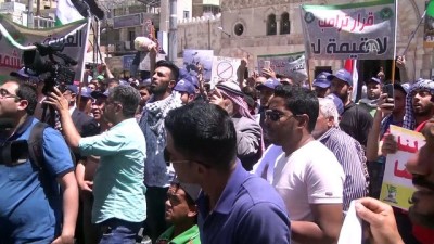 Ürdün'de Filistin'e Destek Gösterisi