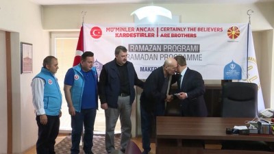 TDV'den Makedonyalı İhtiyaç Sahiplerine Ramazan Yardımı