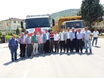 VEZIRHAN - Afrin İçin Hazırlanan Yardım Kamyonları Yola Çıktı