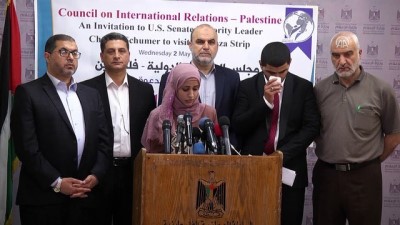 Filistinlilerden ABD'li Senatör Schumer'e Gazze Çağrısı