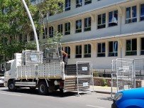 DOĞU PERİNÇEK - YSK Çevresinde Güvenlik Önlemleri Alındı