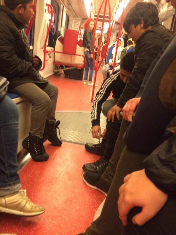 Tramvayda insanlık dersi