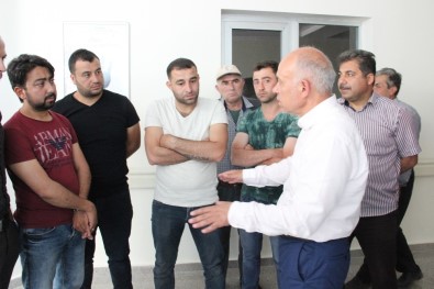 Başkan Çalışkan, Kurtardığı Çocuğu Hastanede Ziyaret Etti