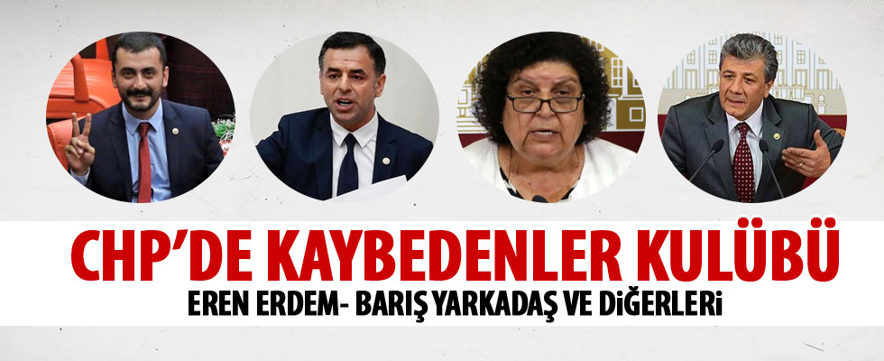 CHP'de çizik yiyen isimler!