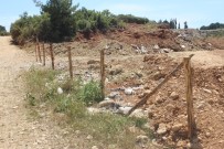 OYMAPıNAR - Doğa Katliamına Dikenli Tel Önlemi